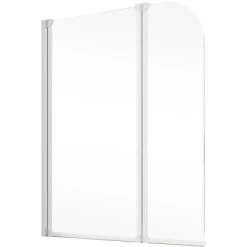 Schulte Badewannenaufsatz Einfaltbar Alpinweiß 140 X 115 Cm -Badezimmergeschäft 4060991005787 2053 2