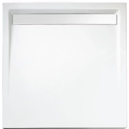 Schulte Duschwanne Mit Rinne Chromoptik Extraflach 90x90 Cm 4 Schulte Duschwanne Mit Rinne Chromoptik Extraflach 90x90 Cm – Bild 2