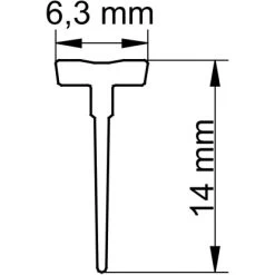 Schulte Einschubdichtung Für Serie MasterClass Und Garant 5 Schulte Einschubdichtung Für Serie MasterClass Und Garant -Badezimmergeschäft 4060991014932 2053 6