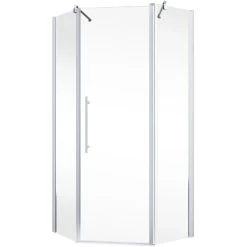 Schulte Fünfeckdusche Mit Drehtür Alexa Style 2.0 Alpinweiß BxHxT 90x90x192 Cm 9 Schulte Fünfeckdusche Mit Drehtür Alexa Style 2.0 Alpinweiß BxHxT 90x90x192 Cm -Badezimmergeschäft 4060991019562 2053 02