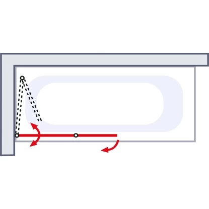 Schulte Badewannenaufsatz Alu Natur 140x112 Cm 7 Schulte Badewannenaufsatz Alu Natur 140x112 Cm – Bild 5