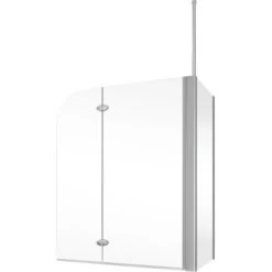 Schulte Badewannenaufsatz 2-tlg. Alu Natur Klar 140x116,4 Cm 8 Schulte Badewannenaufsatz 2-tlg. Alu Natur Klar 140x116,4 Cm -Badezimmergeschäft 4060991021336 2053 2