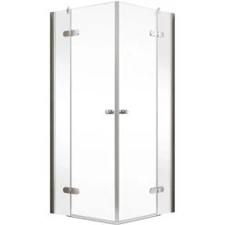 Schulte Eckeinstieg 4-tlg. MasterClass Chromoptik Glas 90 Cm X 90 Cm X 200 Cm -Badezimmergeschäft 4060991028007 2053 2