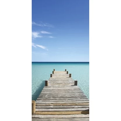 Schulte ExpressPlus Duschrückwand DecoDesign Foto Steg Malediven 210 X 90 Cm 4 Schulte ExpressPlus Duschrückwand DecoDesign Foto Steg Malediven 210 X 90 Cm – Bild 2