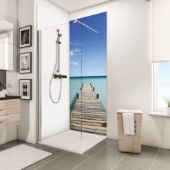 Schulte ExpressPlus Duschrückwand DecoDesign Foto Steg Malediven 210 X 90 Cm 8 Schulte ExpressPlus Duschrückwand DecoDesign Foto Steg Malediven 210 X 90 Cm -Badezimmergeschäft 4060991036705 2053 7