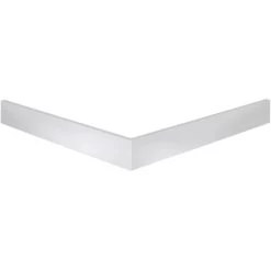 Schulte ExpressPlus Schürze Für Duschwanne Quadrat Extraflach Alpinweiß 90x90 Cm