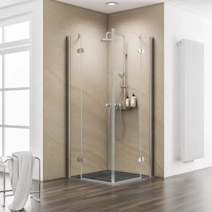 Schulte ExpressPlus Eckeinstieg 4-tlg. MasterClass Chromoptik 79,2-81,2x200cm 3 Schulte ExpressPlus Eckeinstieg 4-tlg. MasterClass Chromoptik 79,2-81,2x200cm