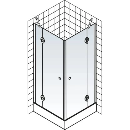 Schulte ExpressPlus Eckeinstieg 4-tlg. MasterClass Chromoptik 79,2-81,2x200cm 7 Schulte ExpressPlus Eckeinstieg 4-tlg. MasterClass Chromoptik 79,2-81,2x200cm – Bild 5