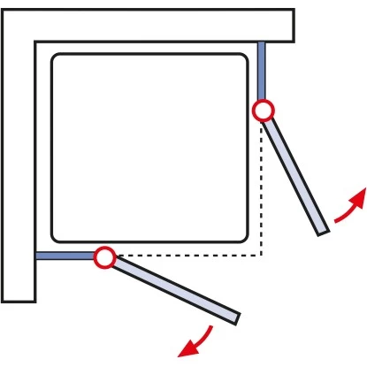 Schulte ExpressPlus Eckeinstieg 4-tlg. MasterClass Chromoptik 79,2-81,2x200cm 8 Schulte ExpressPlus Eckeinstieg 4-tlg. MasterClass Chromoptik 79,2-81,2x200cm – Bild 6