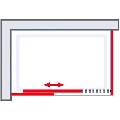 Schulte Seitenwand Für Schiebetür 2-teilig Kristall/Trend 90 Cm X 200 Cm 8 Schulte Seitenwand Für Schiebetür 2-teilig Kristall/Trend 90 Cm X 200 Cm – Bild 6