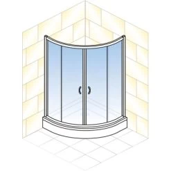 Schulte ExpressPlus Runddusche Sunny Sicherheitsglas Alpinweiß 190x90x90cm 14 Schulte ExpressPlus Runddusche Sunny Sicherheitsglas Alpinweiß 190x90x90cm -Badezimmergeschäft 4060991051098 2053 5