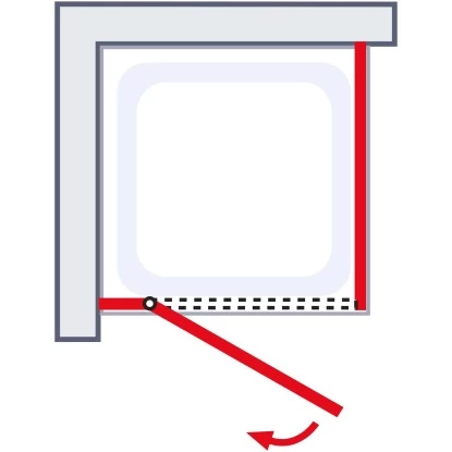 Schulte ExpressPlus Set Drehtür Seitenwand MasterClass Mit Duschwanne 200x90 9 Schulte ExpressPlus Set Drehtür Seitenwand MasterClass Mit Duschwanne 200x90 – Bild 7
