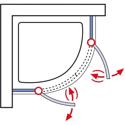 Schulte ExpressPlus Runddusche Garant Mit Duschwanne Alu Natur 200x90x90cm 8 Schulte ExpressPlus Runddusche Garant Mit Duschwanne Alu Natur 200x90x90cm – Bild 6