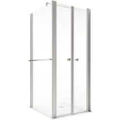 Schulte ExpressPlus Set Duschkabine Pendeltür Garant Mit Duschwanne 200x80cm -Badezimmergeschäft 4060991056017 2053 2