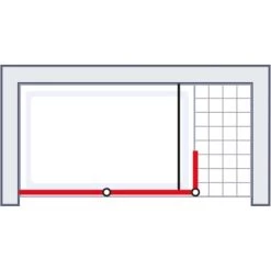 Schulte Alexa Style 2.0 Duschwand Walk In Loft 2-tlg BlackStyle 120 X 30 X 200cm -Badezimmergeschäft 4060991056741 2053 6