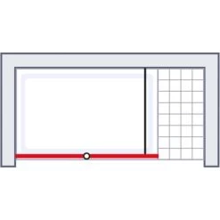 Schulte Alexa Style 2.0 Duschwand Walk In Loft 2-teilig BlackStyle 120 X 200cm -Badezimmergeschäft 4060991056758 2053 6