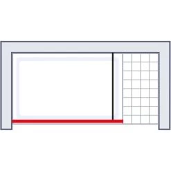 Schulte Alexa Style 2.0 Duschwand Walk In BlackStyle Atelier 1 Dekor 90 X 200cm -Badezimmergeschäft 4060991056772 2053 6