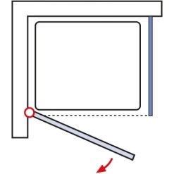 Schulte ExpressPlus Set Duschkabine Mit Drehtür AlexaStyle2.0 Mit DW 192x80cm -Badezimmergeschäft 4060991057038 2053 6