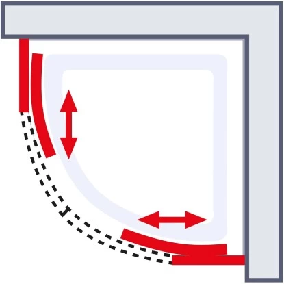 Schulte ExpressPlus Wellnesskabine Rhodos Mit Schiebetür Alu Natur 225x85x85cm 5 Schulte ExpressPlus Wellnesskabine Rhodos Mit Schiebetür Alu Natur 225x85x85cm – Bild 3
