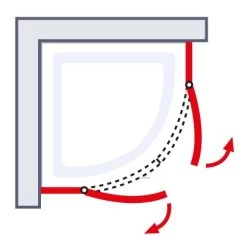 Schulte ExpressPlus Runddusche AlexaStyle2.0 90 X90 X 192 Cm Mit Radius: 550 Mm 12 Schulte ExpressPlus Runddusche AlexaStyle2.0 90 X90 X 192 Cm Mit Radius: 550 Mm -Badezimmergeschäft 4060991064067 2053 7 6