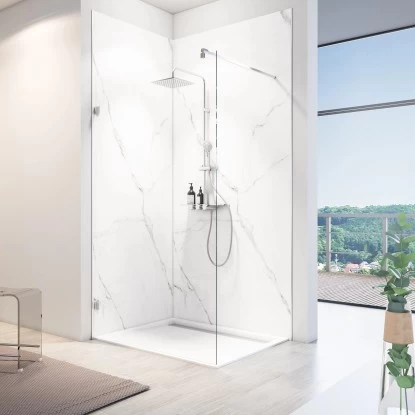 Schulte ExpressPlus DecoDesign Duschrückwand Softtouch Stein Marmor 255x100cm 4 Schulte ExpressPlus DecoDesign Duschrückwand Softtouch Stein Marmor 255x100cm – Bild 2