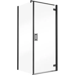Schulte Drehtür Toura R + Seitenwand Pendelbar Schwarz 200 X 90 X 90 Cm Klar Hel 9 Schulte Drehtür Toura R + Seitenwand Pendelbar Schwarz 200 X 90 X 90 Cm Klar Hel -Badezimmergeschäft 4060991070051 2053 2