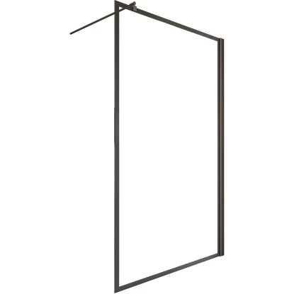 Schulte Walk In Frontteil Alexa Style 2.0 Dekor Frame Mattschwarz 200 X 90 Cm 4 Schulte Walk In Frontteil Alexa Style 2.0 Dekor Frame Mattschwarz 200 X 90 Cm – Bild 2