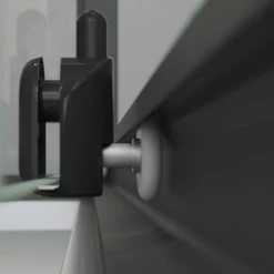 Schulte ExpressPlus Komplettdusche-Schiebetür Bali Mattschwarz 215 Cm X 115 Cm -Badezimmergeschäft 4060991074998 2053 CU 11