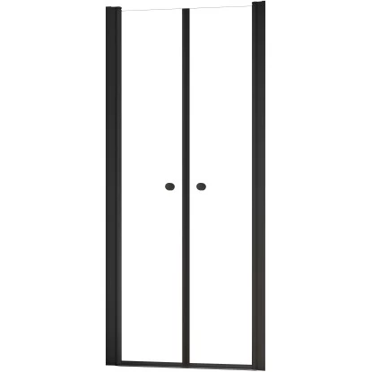 Schulte ExpressPlus Pendeltür In Nische Garant 2.0 Mattschwarz 200 Cm X 100 Cm 4 Schulte ExpressPlus Pendeltür In Nische Garant 2.0 Mattschwarz 200 Cm X 100 Cm – Bild 2