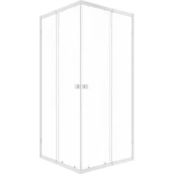 Baliv Duschkabine DUK-90.10E 77 Cm - 90 Cm Chrom -Badezimmergeschäft 4250312107706 S01 080720 L