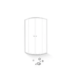 Baliv Duschkabine DUK-90.20R 90 Cm X 90 Cm Chrom -Badezimmergeschäft 4250312107737 S03 080720 L