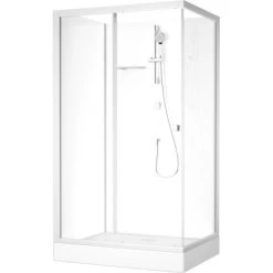Baliv Komplettdusche DUK-115.120KE 115 Cm X 90 Cm Silber Matt 14 Baliv Komplettdusche DUK-115.120KE 115 Cm X 90 Cm Silber Matt -Badezimmergeschäft 4250312110942 S01 300720 L