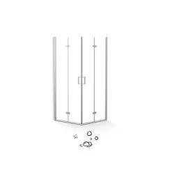 Baliv Duschkabine DUK-90.70E 90 Cm X 90 Cm Chrom -Badezimmergeschäft 4250312110980 S03 080720 L