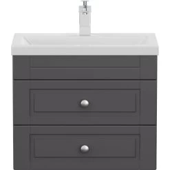 Posseik Badmöbel-Set Portus SlimLine H X B X T: 52 Cm X 60 Cm X 36 Cm Anthrazit 17 Posseik Badmöbel-Set Portus SlimLine H X B X T: 52 Cm X 60 Cm X 36 Cm Anthrazit -Badezimmergeschäft 4251982603734 4873 8