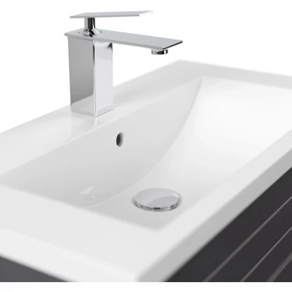 Posseik Badmöbel-Set Portus SlimLine H X B X T: 51 Cm X 70 Cm X 36 Cm Anthrazit 7 Posseik Badmöbel-Set Portus SlimLine H X B X T: 51 Cm X 70 Cm X 36 Cm Anthrazit – Bild 5