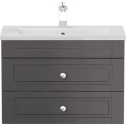 Posseik Badmöbel-Set Portus SlimLine H X B X T: 51 Cm X 70 Cm X 36 Cm Anthrazit 17 Posseik Badmöbel-Set Portus SlimLine H X B X T: 51 Cm X 70 Cm X 36 Cm Anthrazit -Badezimmergeschäft 4251982603796 4873 8