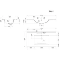 Posseik Badmöbel-Set Homeline H X B X T: 56 Cm X 91 Cm X 46,5 Cm Eiche Hell -Badezimmergeschäft 4251982604304 4873 7