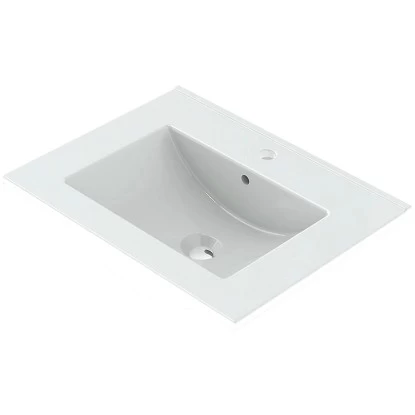 Randal Waschbeckenunterschrank Drome 2 Schubladen 60 Cm Schwarz Griffe Silbern 5 Randal Waschbeckenunterschrank Drome 2 Schubladen 60 Cm Schwarz Griffe Silbern – Bild 3