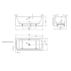 Ottofond Badewannen-Set Spirit 180 Cm Links Inkl. Ablaufgarnitur Und Armatur 9 Ottofond Badewannen-Set Spirit 180 Cm Links Inkl. Ablaufgarnitur Und Armatur -Badezimmergeschäft 440829 3209 3