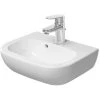Duravit Handwaschbecken D-Code 45 Cm Weiß Mit Überlauf -Badezimmergeschäft 44091 2438 705450000 198 1