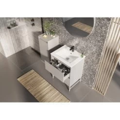 Maximus Waschbeckenunterschrank Sisi 60 Cm 2 Schubladen Stone Matt -Badezimmergeschäft 441248 4807 Ambiente 3