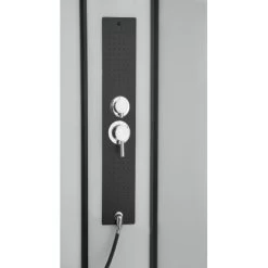 Sanotechnik Komplettduschkabine Sky 1 CL73 Schwarz -Badezimmergeschäft 447529 4633 4