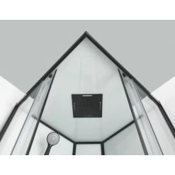 Sanotechnik Komplettduschkabine Sky 2 CL74 Schwarz -Badezimmergeschäft 447531 4633 3