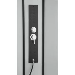 Sanotechnik Komplettduschkabine Sky 2 CL74 Schwarz -Badezimmergeschäft 447531 4633 5