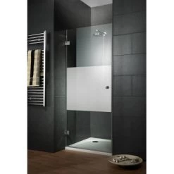 Schulte Drehtür Davita Für Nische Dekorglas Dezent Chrom -Badezimmergeschäft 452478 4081 1