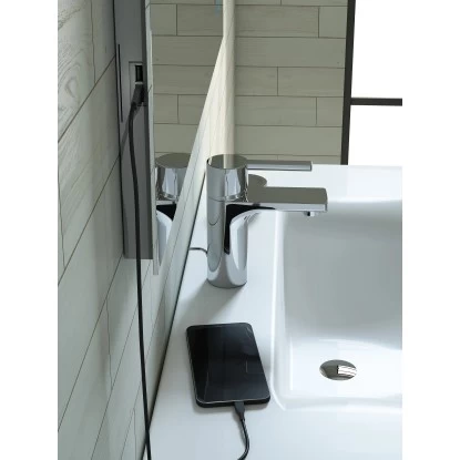 LED-Spiegel Lina 60 Cm X 80 Cm Mit Touch-Schalter 6 LED-Spiegel Lina 60 Cm X 80 Cm Mit Touch-Schalter – Bild 4