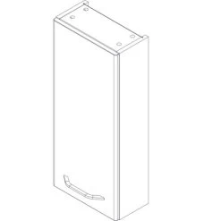 Fackelmann Hängeschrank 30 Cm Milano Ast-Eiche 15 Fackelmann Hängeschrank 30 Cm Milano Ast-Eiche -Badezimmergeschäft 480533 3254 1