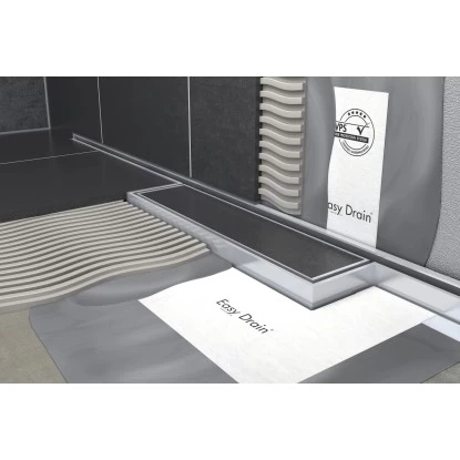 ESS Easy Drain Duschrinne M-Line 80 Cm Komplettset Sperrwasserhöhe 50 Mm 5 ESS Easy Drain Duschrinne M-Line 80 Cm Komplettset Sperrwasserhöhe 50 Mm – Bild 3