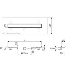 ESS Easy Drain Duschrinne Compact FF 70 Cm Sperrwasserhöhe 30 Mm 9 ESS Easy Drain Duschrinne Compact FF 70 Cm Sperrwasserhöhe 30 Mm -Badezimmergeschäft 4854964 4854972 4854998 tz