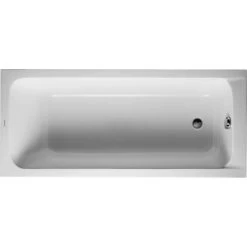 Duravit Badewanne D-Code 160 Cm X 70 Cm Einbauversion Ablauf Fußbereich Weiß